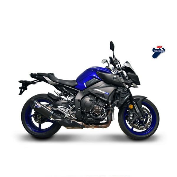 Silencieux TERMIGNONI Force Line Yamaha MT 10 2016-2021(Coupelle Carbone )