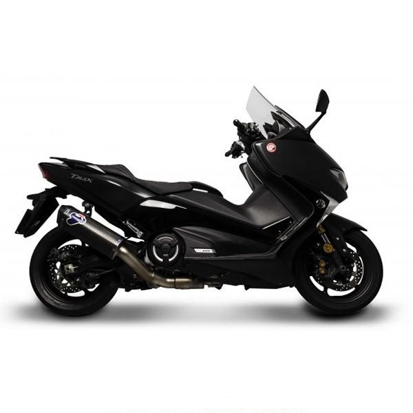 TERMIGNONI Scream Full Exhaust System Yamaha T-MAX 530 (Euro4) 2017-2019 (carbon end cap)