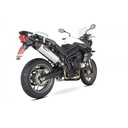 Silencieux SCORPION Serket Triumph TIGER 800 2011-2016