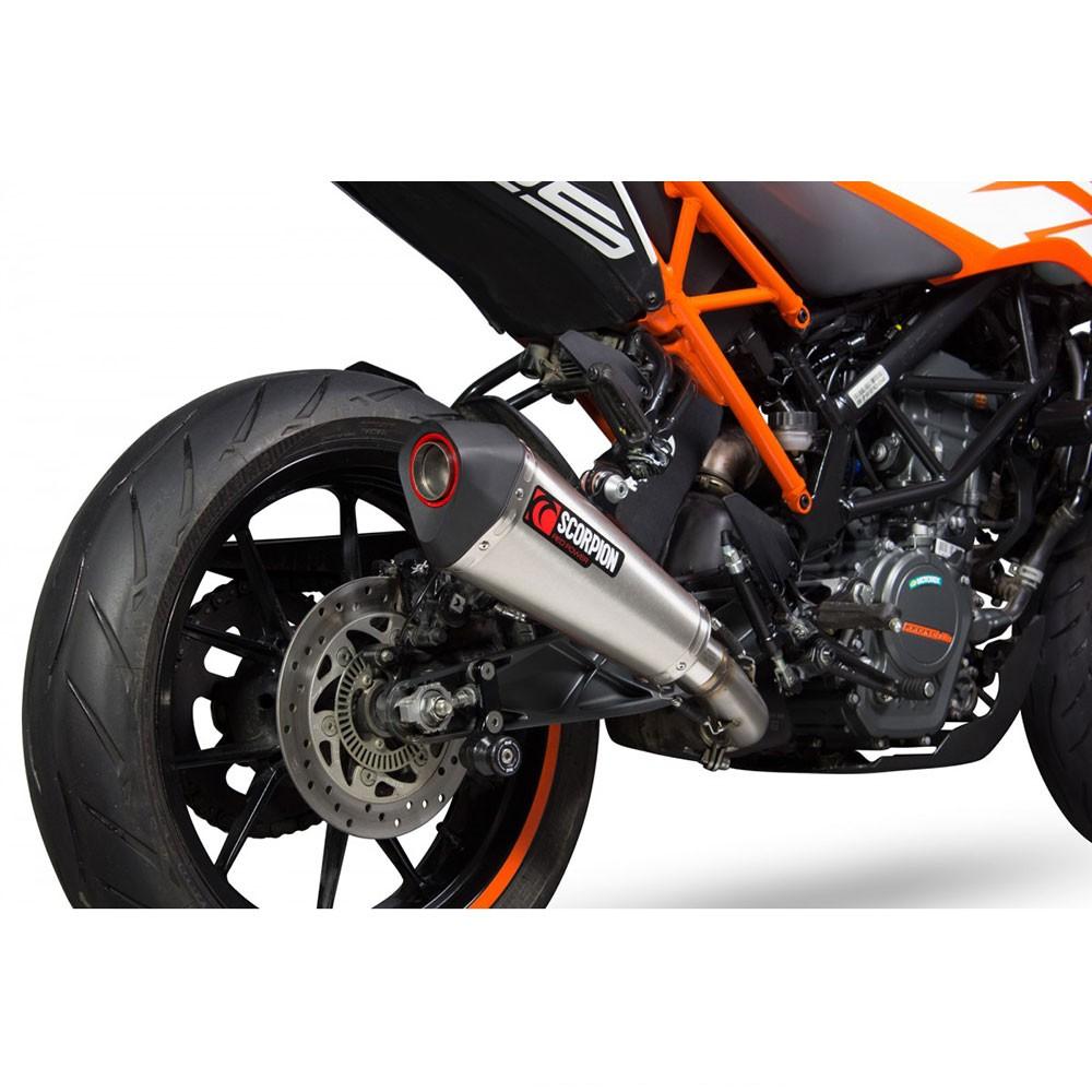 Silencieux SCORPION Serket conique KTM 125 DUKE 2017-2020