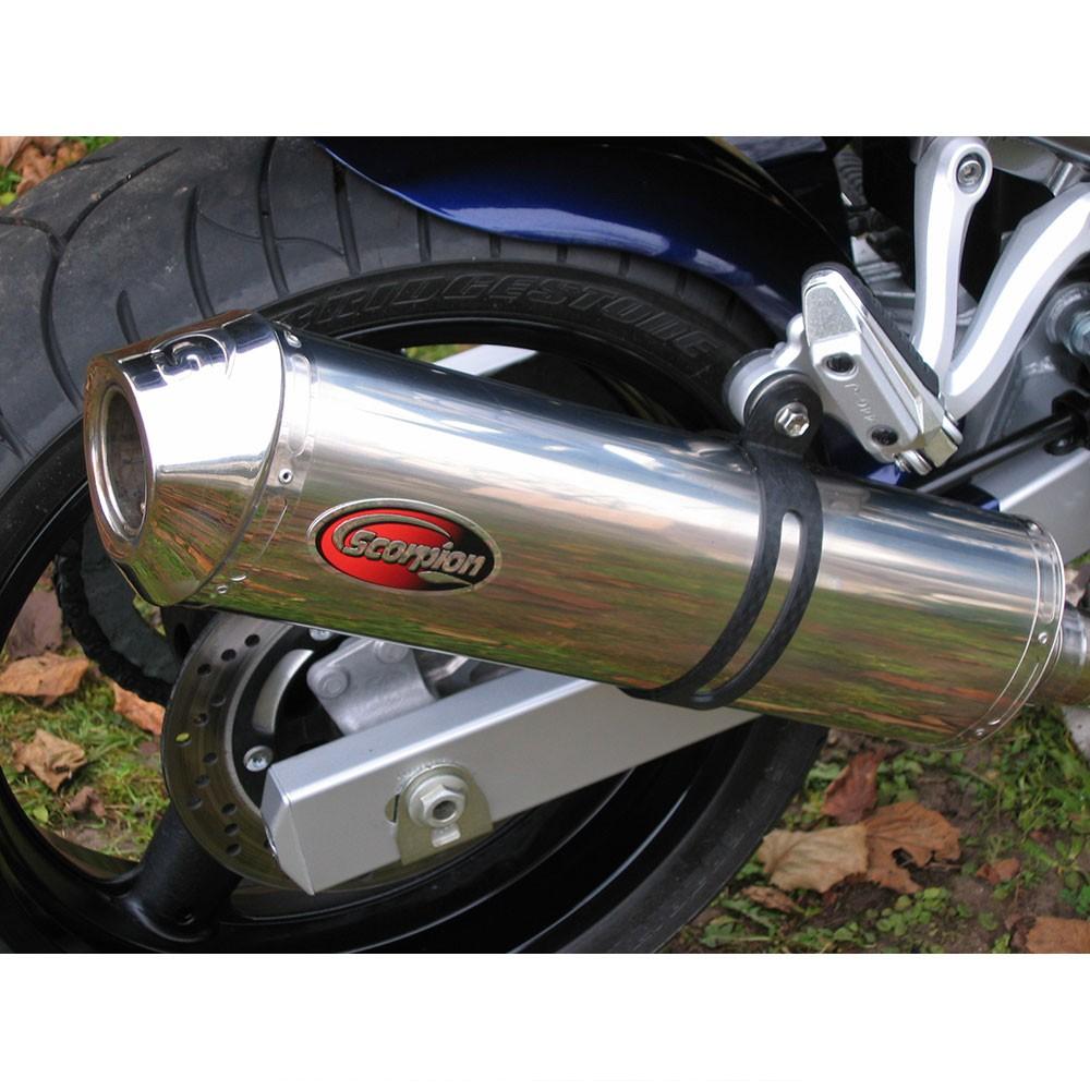 SCORPION Factory Round Silencer Suzuki GSF BANDIT 600/650