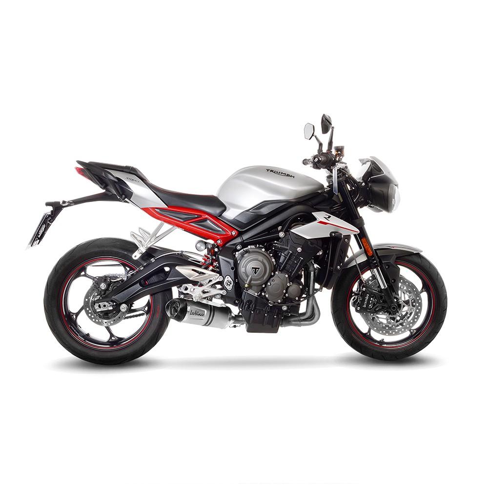 Silencieux LEOVINCE LV One Triumph STREET TRIPLE 765 S/R/RS 2017-2019
