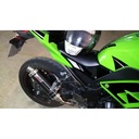 MIVV ROUND GP Silencer Kawasaki Z 300 2015-2017 and Ninja 300 R 2013-2016