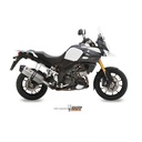MIVV SPEED EDGE Silencer (carbon end cap) Suzuki DL 1000 V-STROM 2014-2019 and DL 1050 V-STROM 2020-?