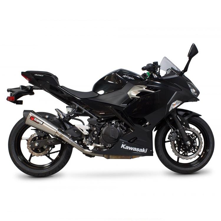 Silencieux SCORPION Serket conique Kawasaki NINJA 400 / Z 400 2018-2024