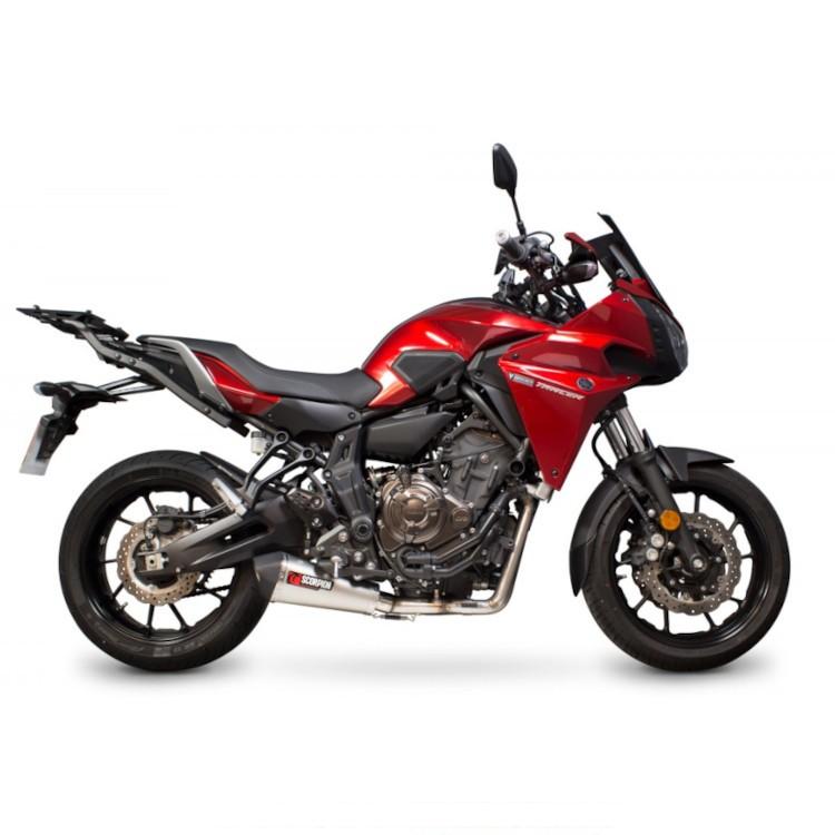Ligne Complète SCORPION Serket conique Yamaha MT07 / MT07 Tracer / GT / Tracer 7