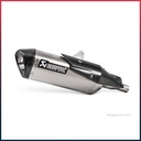 AKRAPOVIC Slip-On Silencer (carbon end cap) Honda X-ADV 750 2017-2024 and Forza 750 2021-2024