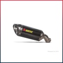 AKRAPOVIC Slip-On Silencer Kawasaki Z 900 2017-2019 and Z 900 E (A2) 2017-2024 Carbon End Cap