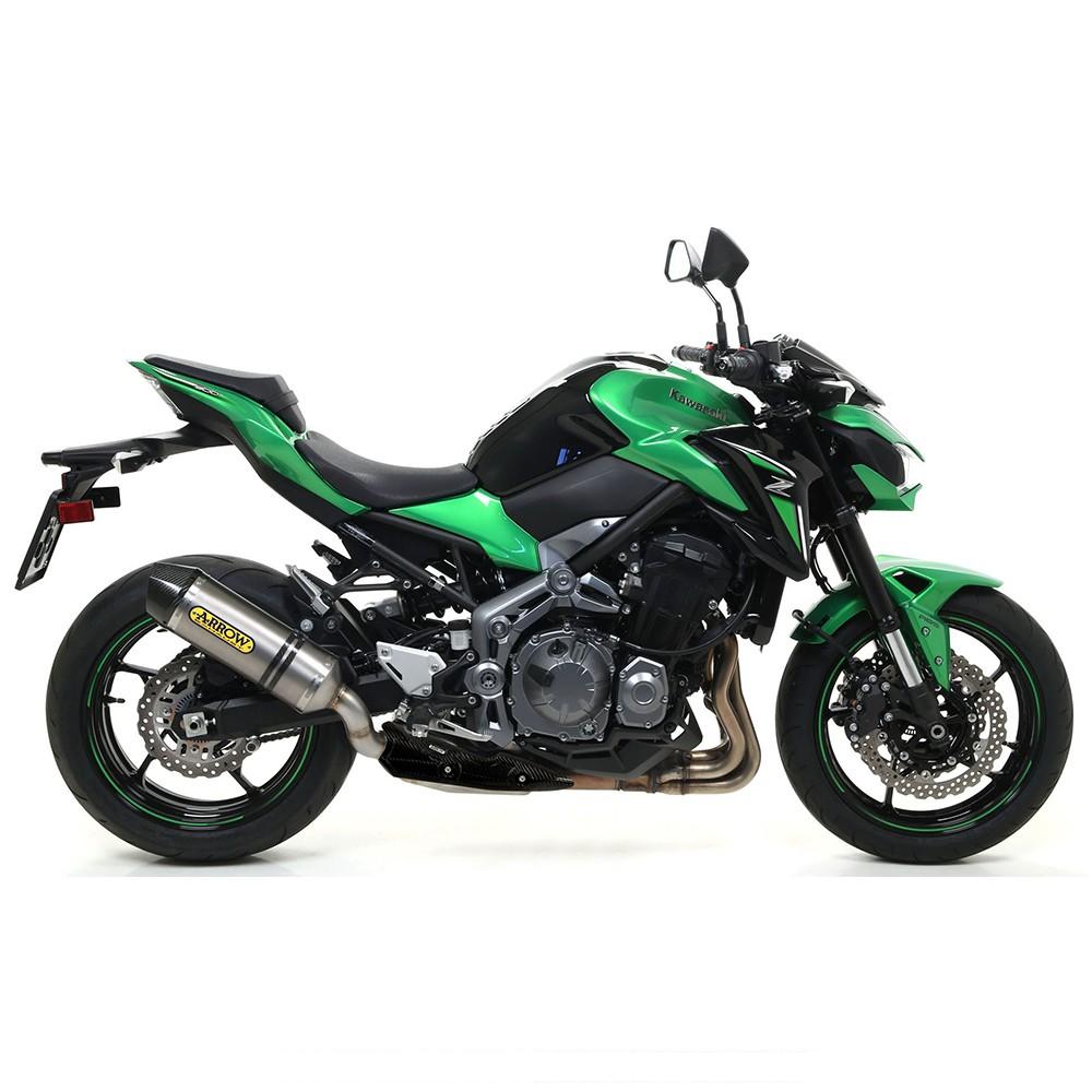 Silencieux ARROW Race Tech Kawasaki Z 900 2017-2019 et Z 900 E 2017-2024 Coupelle Carbone