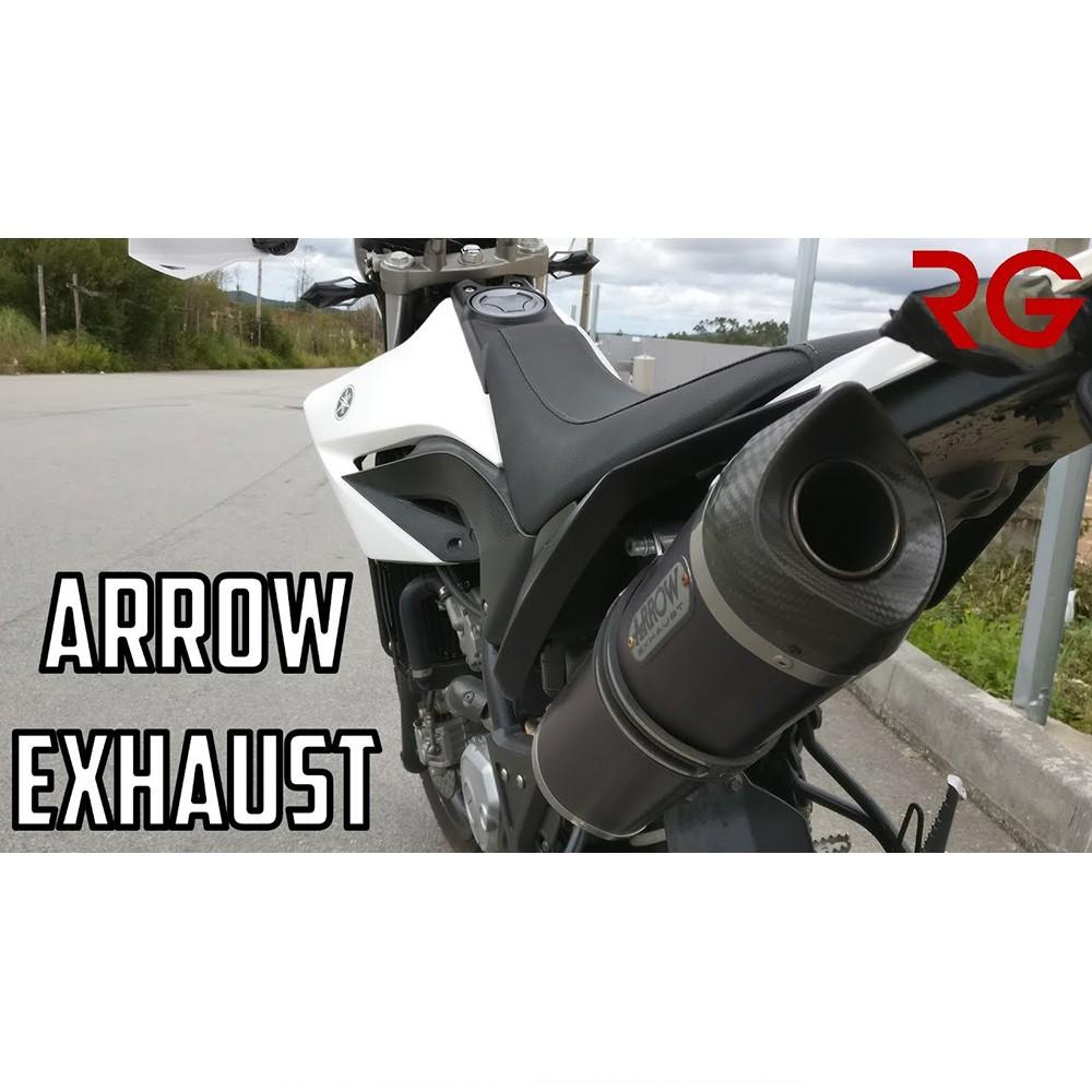 ARROW Thunder Silencer Yamaha WR 125 R / X 2009-2016 (carbon end cap)