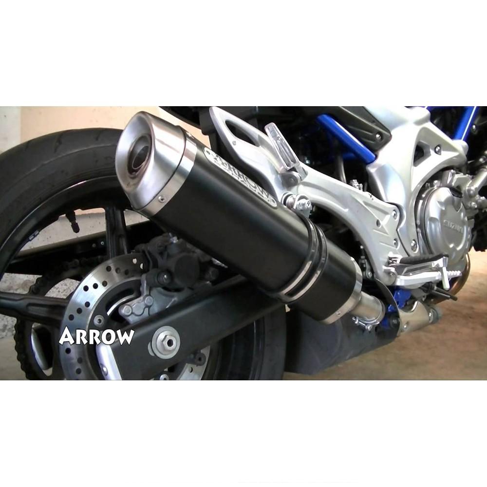 ARROW Street Thunder Silencer Suzuki GLADIUS 2009-2016