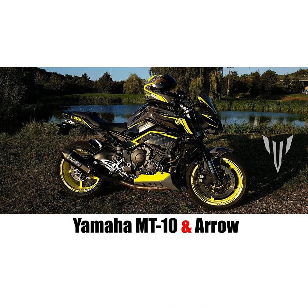 ARROW Indy Race Silencer Yamaha MT 10 2016-2021