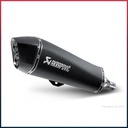 AKRAPOVIC Slip-On Silencer Gilera FUOCO 500, Peugeot SATELIS 400/500, Piaggio Beverly 400/500, MP3 400/500, X8 400/X-EVO 400
