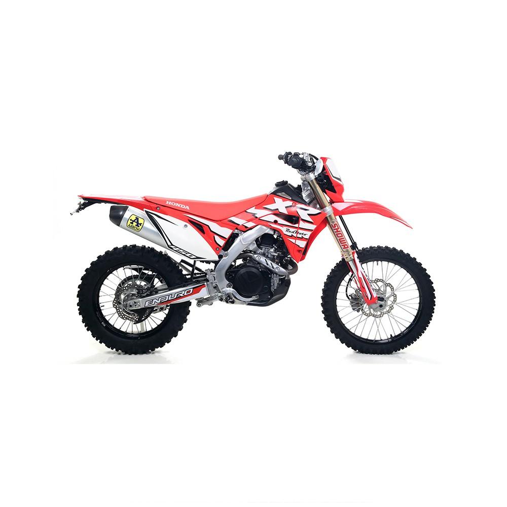ARROW RACE-TECH Silencer Honda CRF 450 L and CRF 450 RX 2019-2020 Carbon End Cap