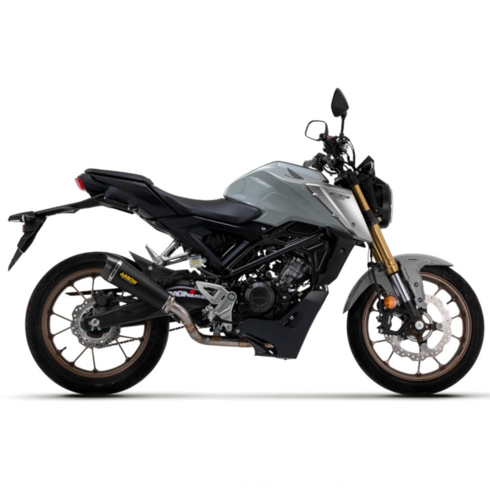 Full Exhaust System ARROW X-KONE (carbon end cap) Honda CB 125 R 2021-2024