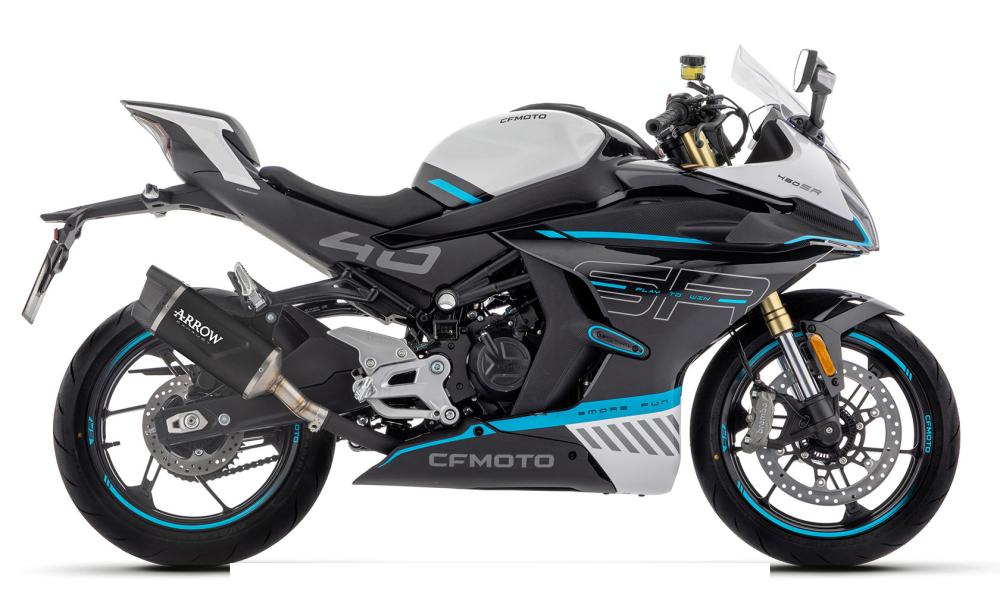 Silencieux ARROW Indy Race Evo CF MOTO 450 NK / SR 2023-2024
