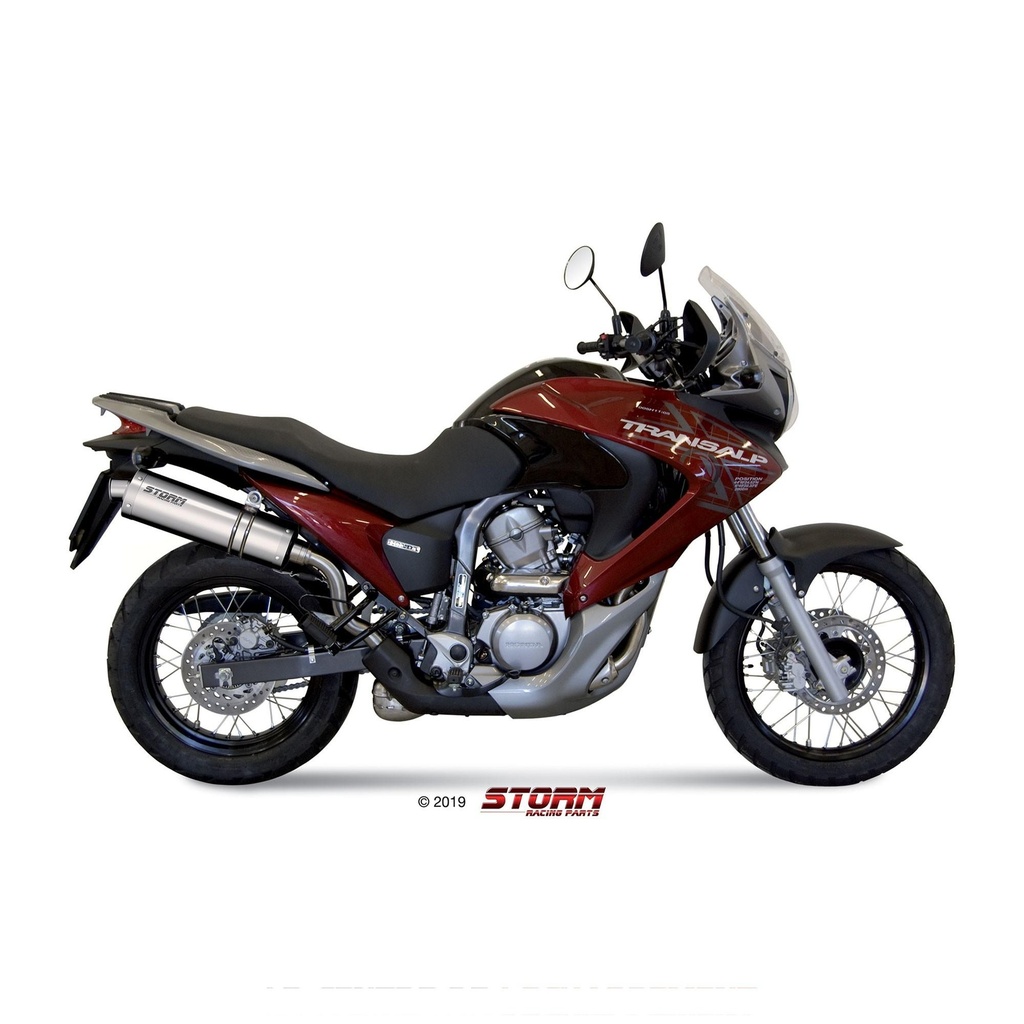 Storm Oval Slip-on HONDA XLV TRANSALP 700 2008-2012