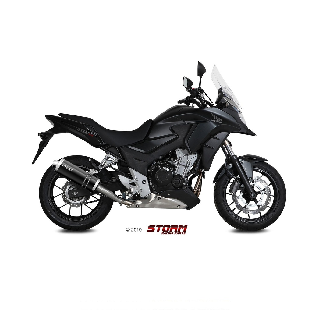 Storm Oval Slip-on HONDA CB 500 X 2016