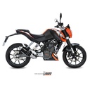 Storm GP Half Exhaust System Slip-on KTM 125 Duke 2011-2016 and 200 Duke 2012-2014