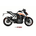 Silencieux Storm GP Adapt. KTM 125 Duke 2021-2023 et 390 Duke 2021-2023