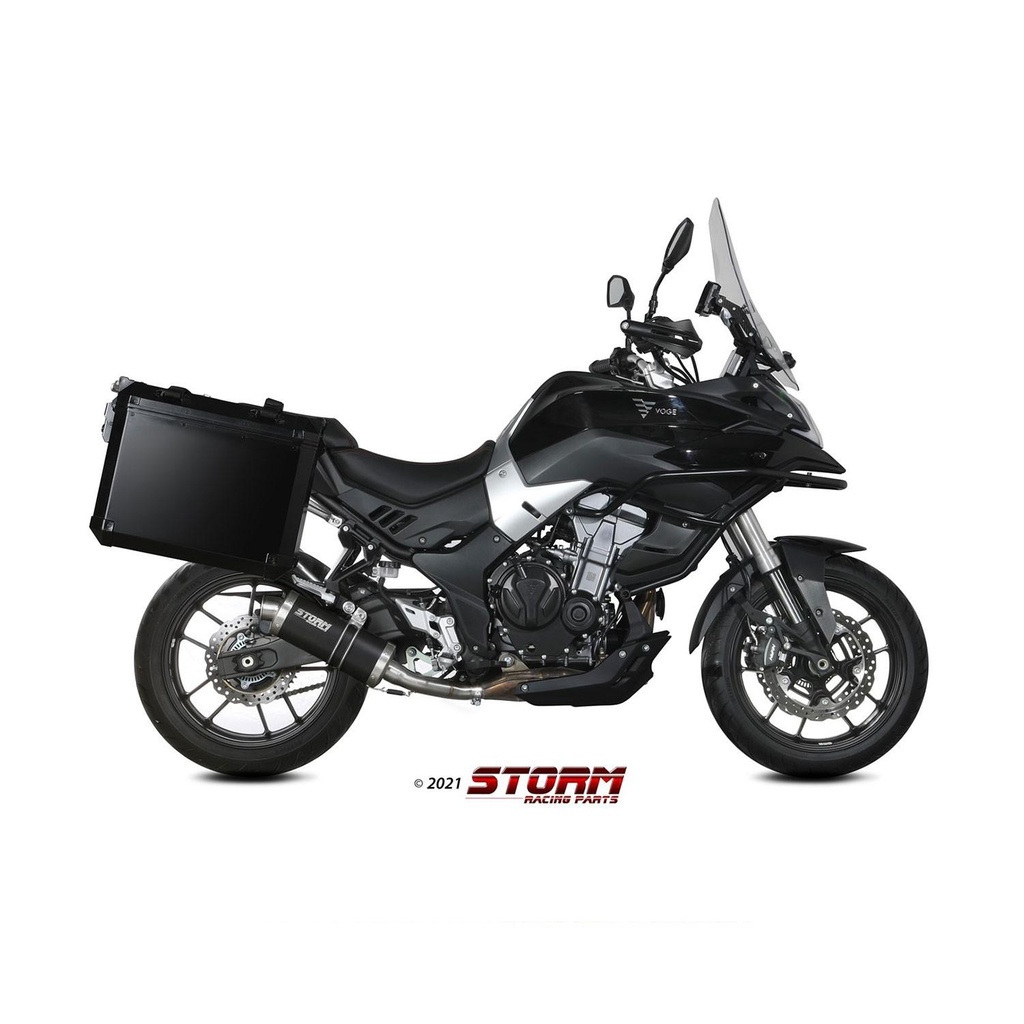 Silencieux Storm Ovale Adapt. VOGE 500 DS / DSX 2022-2024
