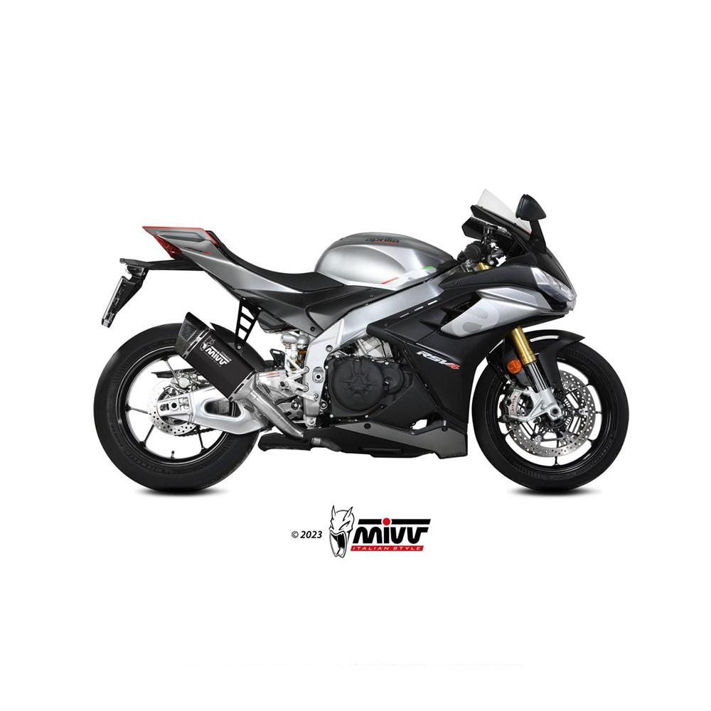 MIVV SR-1 Silencer APRILIA RSV4 2021-2024 with Titanium Link Pipe