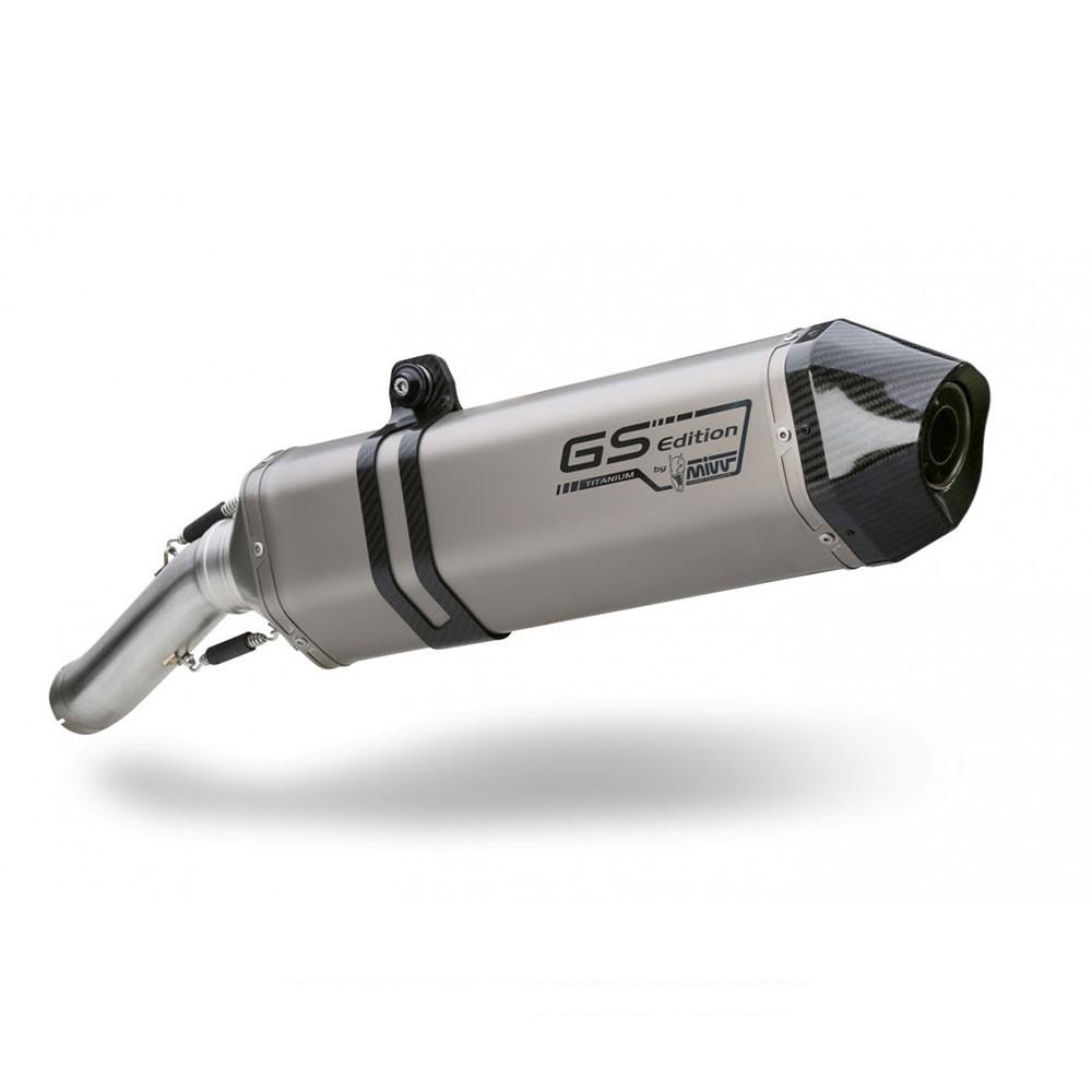 MIVV SPEED EDGE Silencer (carbon end cap) BMW R 1200 GS/ADVENTURE 2008-2009
