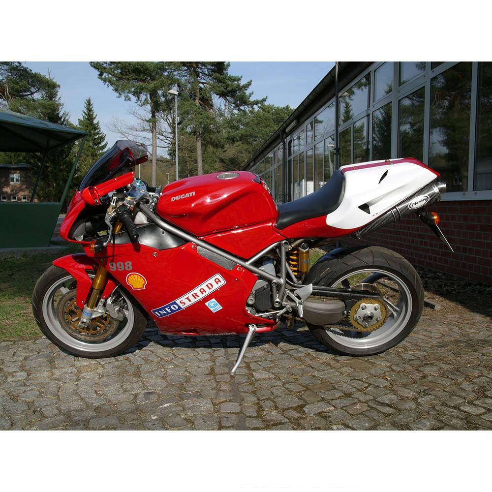 Silencieux MARVING Superline Big Ovale Ducati 748 MONOPOSTO/BIPOSTO/748R et 748 SP