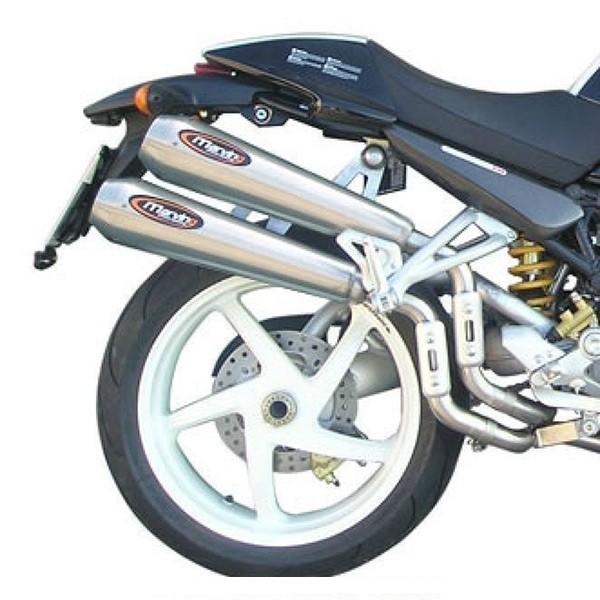MARVING Racing Steel Conical Silencer Ducati 998 MONSTER S4RS 2006-2008
