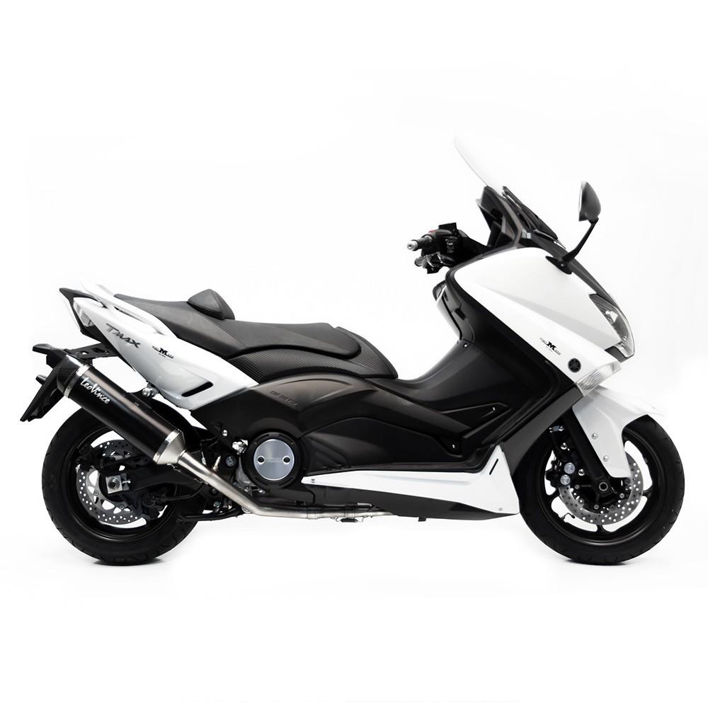 LeoVince Nero Full Exhaust System (Carbon End Cap) Yamaha T-MAX 530 2012-2016