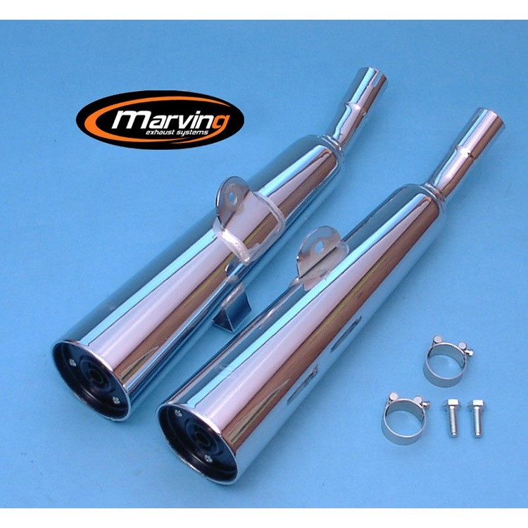 MARVING Style Origine Silencer Honda CM 125 CUSTOM 1982-1997