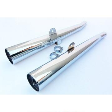 Silencieux MARVING Style Origine Kawasaki KZ 400 A/B/G 1974-1980
