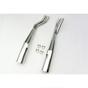 Silencieux MARVING Style Origine Honda CBX 400 F 1982-1984 et CBX 550 F/F2 1982-1985