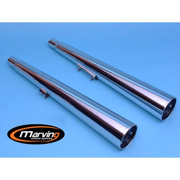 Silencieux MARVING Style Origine Honda GL 500 1981-1983 et GL 650 SILVERWING 1981-1983