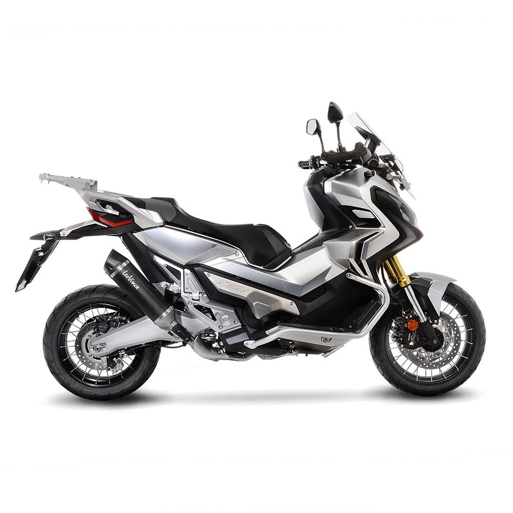 LEOVINCE Nero Silencer Honda X-ADV 750 2017-.2024 and Forza 750 2021-2024 (Carbon End Cap)