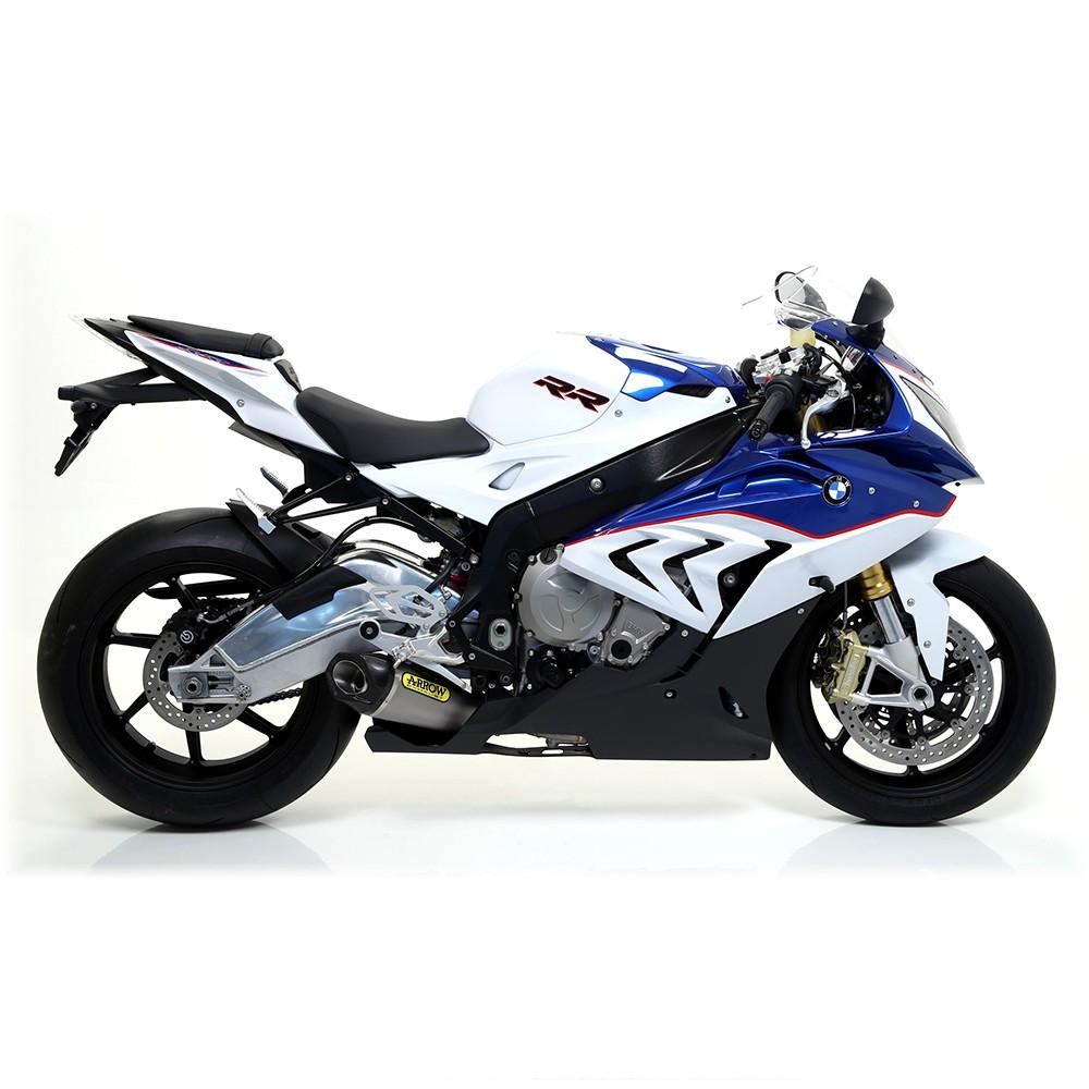 ARROW Works Competition "Low" Full Exhaust System (Carbon End Cap) BMW S 1000 RR 2015-2018