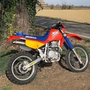 ARROW Paris Dakar Replica Silencer Honda XR 600 R 1991-1998
