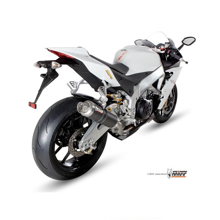 MIVV ROUND GP Silencer Aprilia RSV4/RSV4 FACTORY 2009-2014 / TUONO 1000 V4R/APRC 2011-2015