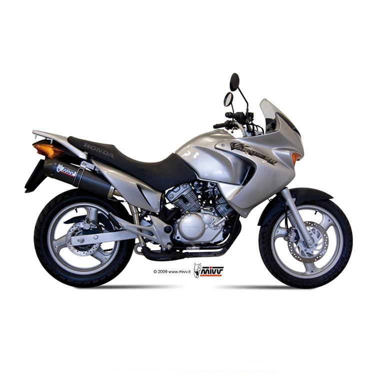 MIVV SPORTLINE Silencer (carbon end cap) oval Honda XL 125 V VARADERO 2001-2013