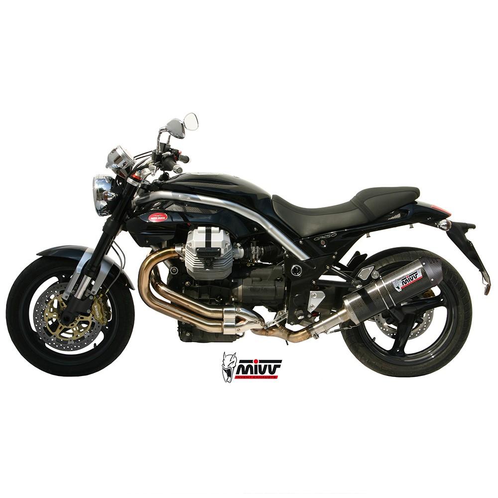 MIVV SPORTLINE Oval Silencer Moto Guzzi GRISO 850/1100/1200 2005-2016