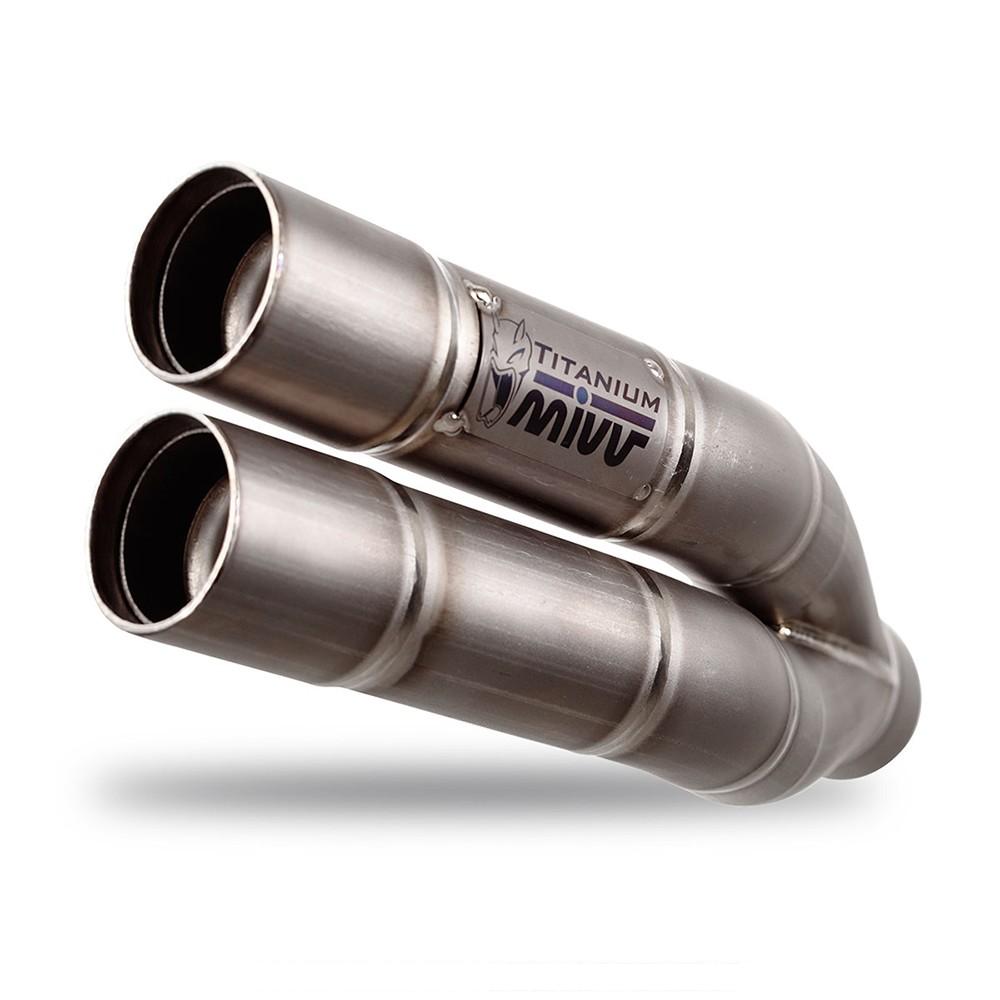MIVV DOUBLE GUN Silencer Suzuki 650 GLADIUS 2009-2016