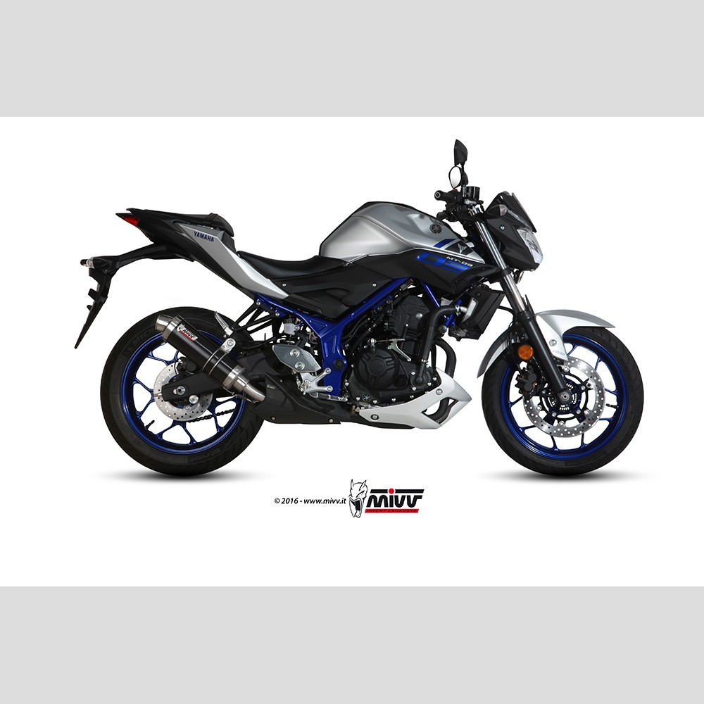 Silencieux MIVV ROUND GP Yamaha MT03 2016-2020