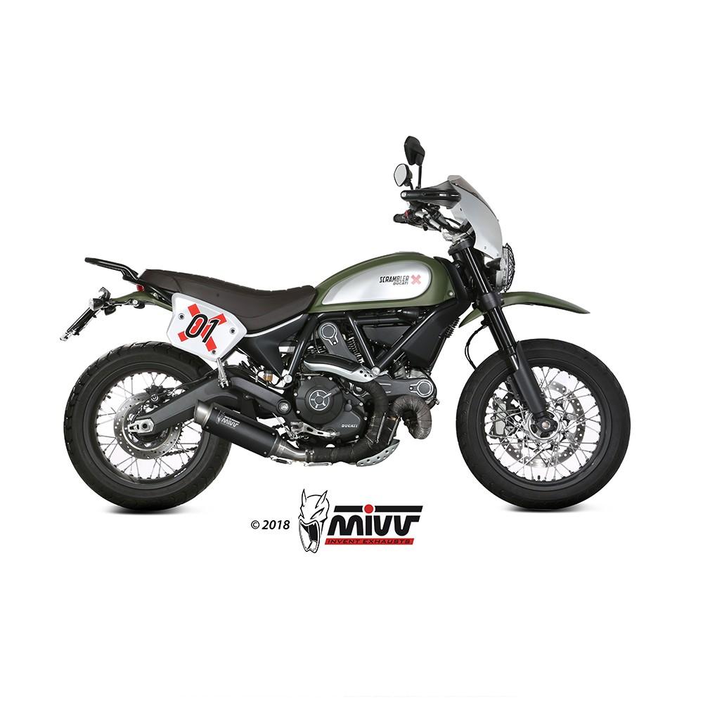 Silencieux MIVV GP PRO Ducati SCRAMBLER (tous modeles sauf Desert Sled) 2015-2020