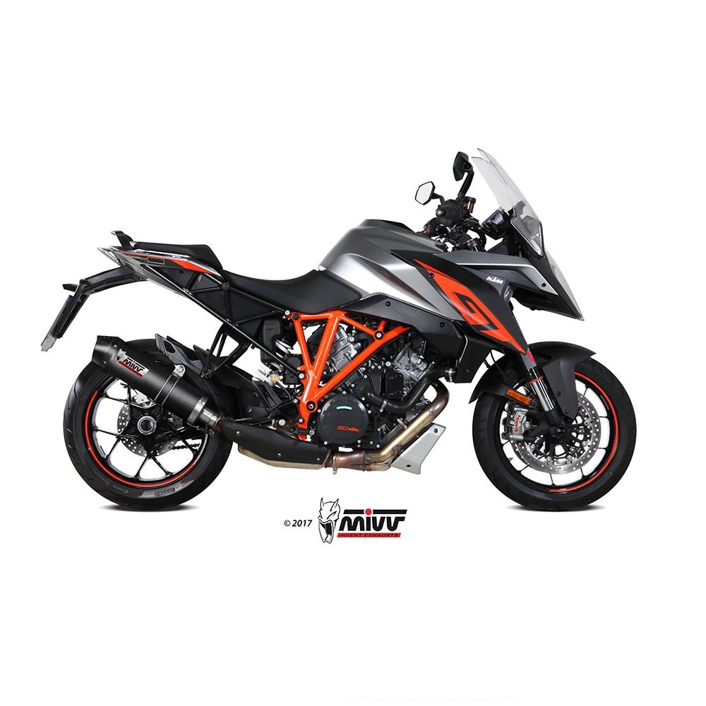 MIVV Sportline Silencer (carbon end cap) KTM 1290 SUPER DUKE GT 2016-2021