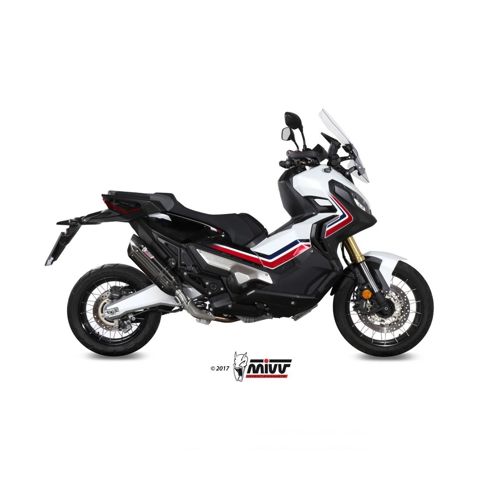 MIVV Suono Silencer (carbon end cap) Honda X-ADV 750 2017-2021