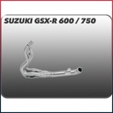 Collecteur sans catalyseur pour Suzuki GSX-R 600 / 750 2006-2010