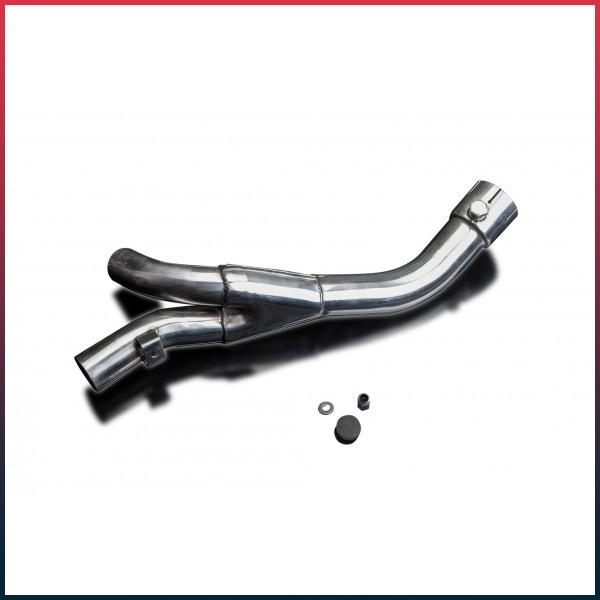 Link pipe without catalyst for Yamaha YZF 1000 R1 2009-2014