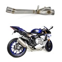 Link pipe without catalyst for Yamaha YZF 1000 R1 2015-...