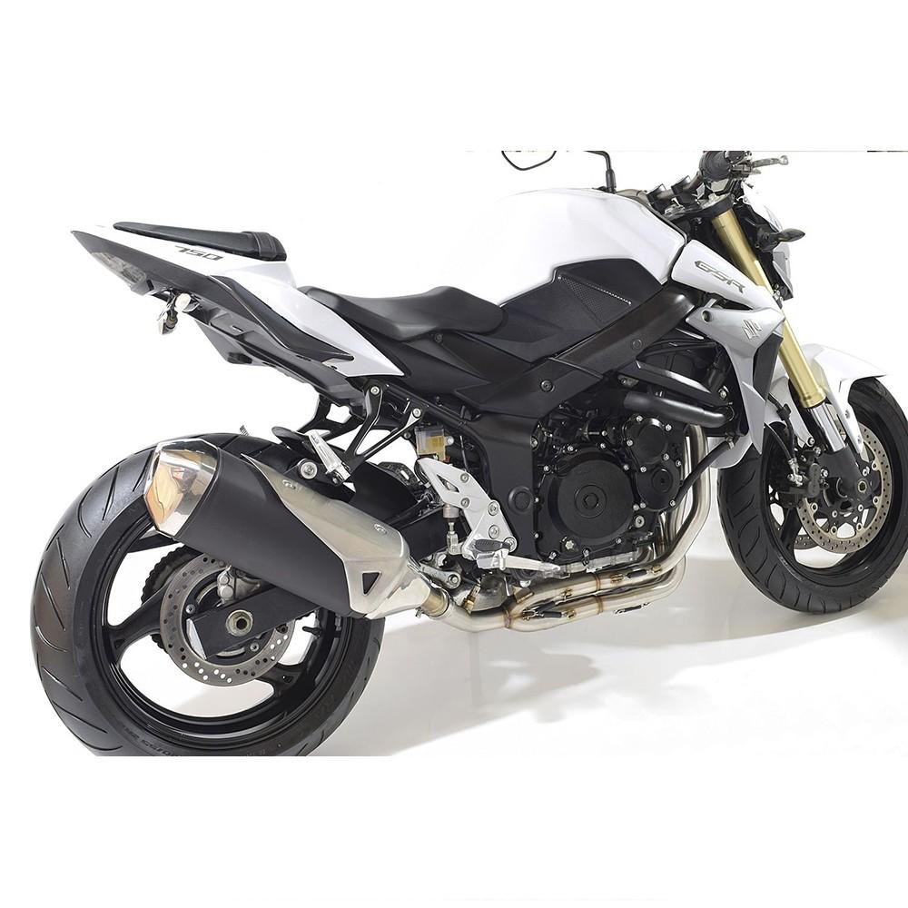 Collecteur Performance sans catalyseur SB Suzuki GSR 750 2011-2016 et GSX 750 S 2017-2021