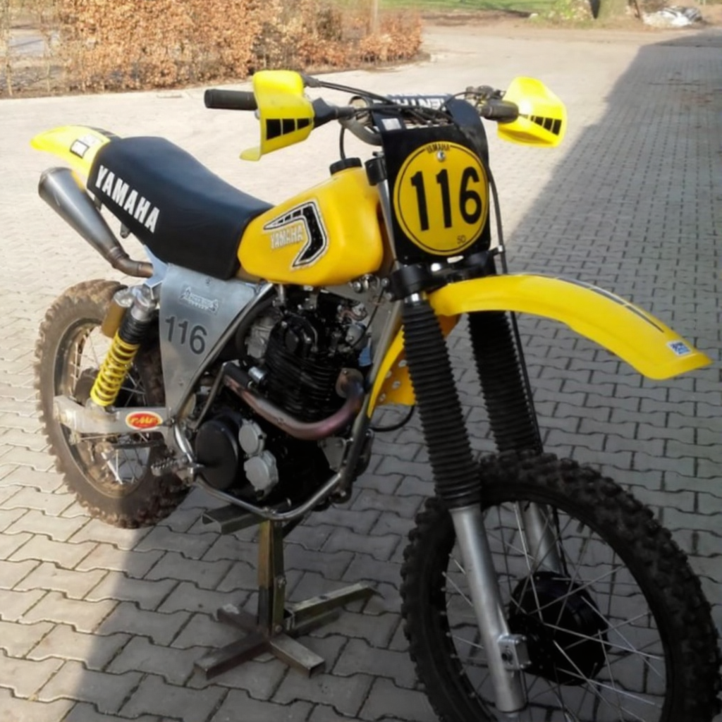 Downpipe for Yamaha XT 400 / 500 ø 45 mm